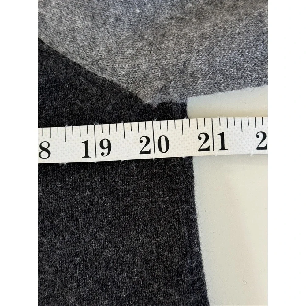 Club Monaco Cashmere Two‎ tone Long Sleeve Crew neck Sweater Size L - Picture 7 of 8